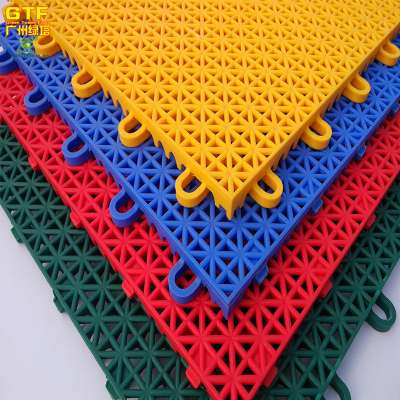 Environmental Outdoor Plastic Interlocking Floor Tiles For Playground