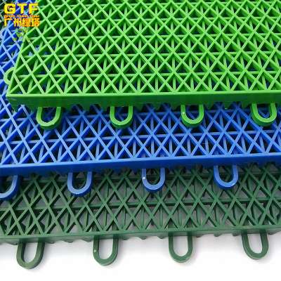 Outdoor Basketball Court Removable PP Interlocking Plastic Flooring Tiles